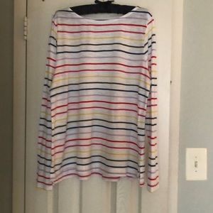 EUC Colorful Banana Republic Stripe Tee